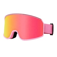 Lunettes de ski Lunettes de neige Anti-buée et polarisées Lunettes de ski en gros