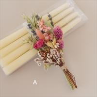 Buket Bunga Kering Mini Bohemian, Rangkaian Bunga Kering Kecil untuk Dekorasi Meja, Souvenir Pernikahan, Hadiah Liburan, Hadiah Pernikahan