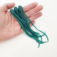Leurre souple lumineux en forme de pieuvre, lot de 3, sans hameçons, pour la pêche au bar en mer, en bateau, matériel synthétique