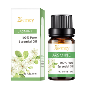 त्वचा देखभाल ओएम निजी लेबल 100% शुद्ध आवश्यक तेल सुगन्धित मालिश तेल अरोमाथेरेपी लैंप जस्मिन आवश्यक तेल 10 मिलीलीटर - Product Image 1