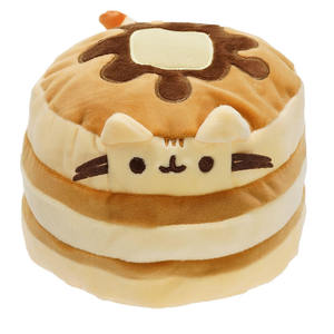 Muñeco de peluche de gato personalizado con forma de galleta, de algodón PP, personaje de animación de dibujos animados, regalo, para máquina de pinzas, venta al por mayor - Product Image 1