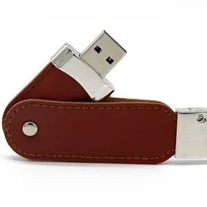 Рекламный высококачественный usb-накопитель на заказ кожаный флэш-диск оптом на заказ usb флэш-накопитель 2 ГБ 4 ГБ кожаный usb флэш-накопитель