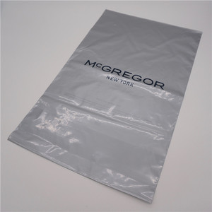 Wholesale Reusable Shopping Waterproof Transparent custom plastic clothing bags - Product Image 6