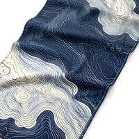 Tapis de fin de lit Indigo à motifs topographiques