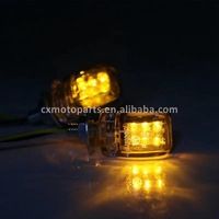 Clignotants LED miniatures homologués E pour moto, scooter, quad, cruiser, tout-terrain