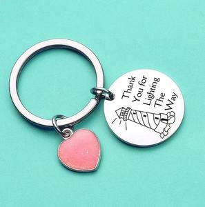 Llavero de Regalo para Esteticistas, para Salones de Belleza y Maquilladores de Pestañas, Llavero de Metal con Mosquetón de Moda - Product Image 4