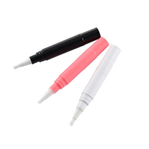 Tubos vacíos de 2ML, 3ML, 5ML para brillo labial, aceite para cutículas, esmalte de uñas, con aplicador giratorio de plástico y cepillo - Product Image 2