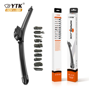 Spazzole Tergicristallo Morbide Universali YTK OEM 2025 Senza Telaio per Parabrezza Anteriore Include Scatola di Carta 10 Adattatori - Product Image 1