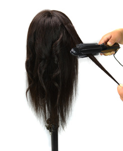 Peluca <span class=keywords><strong>de</strong></span> <span class=keywords><strong>pelo</strong></span> auténtica completa, peinado, edición <span class=keywords><strong>de</strong></span> <span class=keywords><strong>pelo</strong></span>, corte <span class=keywords><strong>de</strong></span> <span class=keywords><strong>pelo</strong></span>, permanente, peinado <span class=keywords><strong>de</strong></span> <span class=keywords><strong>pelo</strong></span> real - Product Image 6