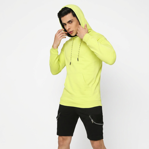 เสื้อฮู้ดผู้ชายแบบสวมหัว ปักโลโก้ตามสั่ง ขายส่ง ผ้าฝ้าย 100% สีพื้น คุณภาพดีไซส์ XXS ราคาสมเหตุสมผล - Product Image 1