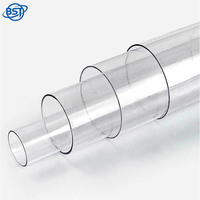 Tube d'emballage rond en plastique rigide transparent BST, diamètre 12 mm, sans odeur, pour bijoux et cigarettes, longueur personnalisable