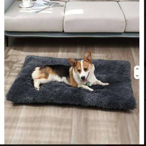 แผ่นรองนอนสัตว์เลี้ยง แผ่นรองนอนสุนัข ผ้าพลัฌ อุ่นสบายสำหรับฤดูหนาว เบาะนอนสัตว์เลี้ยง เตียงสุนัข ที่นอนแมว ผ้าคลุมสัตว์เลี้ยง รังสัตว์เลี้ยง - Product Image 1