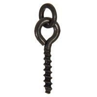 Vis d'appât de carpe OEM 0.1/0.13/0.14g Mirco Swivel Carp Bait Carp Ronnie Rig Zig Boilie Screws Hiar Rig Terminal Tackle avec anneau