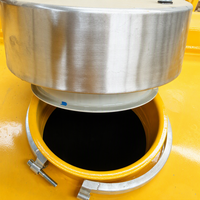 Vanne de décharge de pression supérieure pour silo DOM PRV273, vanne de sécurité à ressort pour silo à ciment, centrale à béton