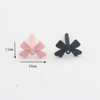 11*16mm Bowknot Boucles D'oreilles Topper, Boucles D'oreilles Stud avec Boucle, Accessoires De Bricolage pour La Fabrication De Bijoux Fournitures PEN0005860