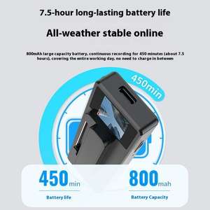 Nuevo Bolígrafo Grabador HD V15 con 7.5 Horas de Grabación de Larga Duración, Sensor CMOS 1080P, Compatible con Pin Magnético, Insignia de Video - Product Image 4