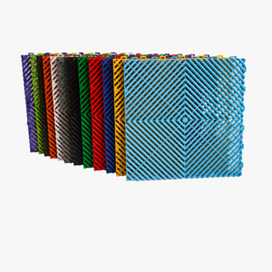 Dalles de sol carrées en polypropylène (PP) multi-usages, antidérapantes, imperméables et résistantes à l'usure, à emboîtement rapide, pour salle de bain et <span class=keywords><strong>garage</strong></span> - Product Image 4