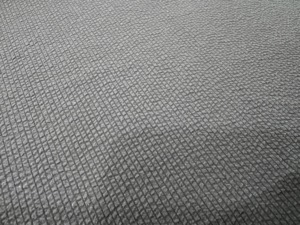 Grey vertical ribbed <b>bubble</b> knit fabric stretch textured cloth for sportswear casual apparel - Product Image 4
