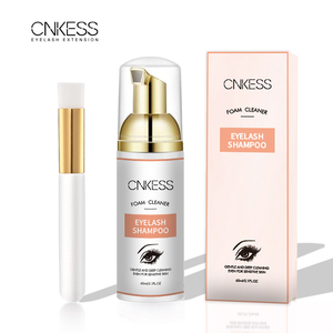 60ml <b>Mini</b> Lash Shampoo Foam Pump <b>Bottle</b> Frosted Eyelash Extension Cleanser - Product Image 1