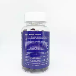Gommes d'Ashwagandha OEM prix d'usine pour adultes soulagement du stress rehausseur de mémoire cérébrale Gommes Maca Tongkat Ali Ashwagandha - Product Image 5