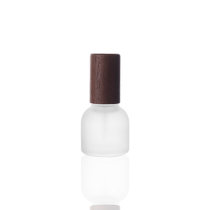 Difusor de fragancia automático de 10ml al por mayor, tapa de madera, botella de cristal vacía, ambientador de aire para coche, colgantes de suero para el cuidado de la piel, coche colgante - Product Image 2