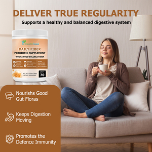 Private Label Prebiotic Supplement Powder with Total Fat Helps Improve Regularity Controls Hunger and Cravings Powder - Product Image 6