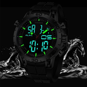 Nuevo Reloj Foxbox Fb0006 para Hombre, Doble Pantalla, Deportivo, Resistente al Agua 30m, Reloj de Pulsera Digital de Cuarzo para Hombre - Product Image 5