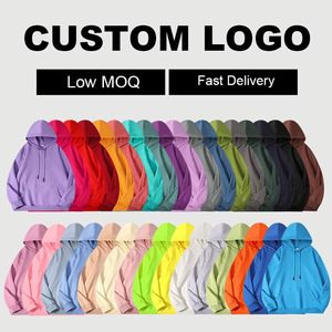Sweat-shirts à capuche surdimensionnés en coton 260 GSM pour hommes, avec logo personnalisé, pour la gym et le sport, avec poches, Sudaderas - Product Image 1