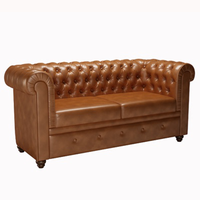 Ensemble de table et de chaises de restaurant de style western vintage, produits en bois pour restaurant, hôtel, cantine