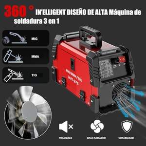 Портативный 275A 110V микро провод сварщик 3-в-1 Многофункциональный MIG + MMA + TIG машина с ЖК-цифровым дисплеем - Product Image 4