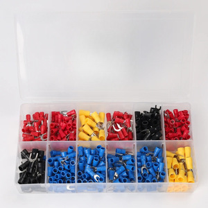 ชุดขั้วต่อวงแหวนสำหรับงานวิศวกรรมเคมี 420 ชิ้น ชุดขั้วต่อแบบหุ้มฉนวนสำเร็จรูป ตัวผู้ ตัวเมีย สำหรับการเชื่อมต่อสายไฟ - Product Image 4