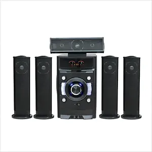 Reliable manufacturer direct 5.1 home theatre system FM USB SD MP3 remote control function wireless BT multimedia speaker