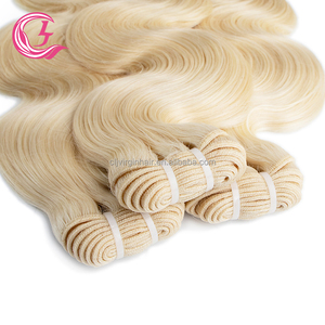 Cljhair Hight chất lượng Mink lớp biểu bì phù hợp <span class=keywords><strong>Atlanta</strong></span> 613 100 gam cơ thể sóng tóc mở rộng bó Trinh Nữ con người trong số lượng lớn - Product Image 5