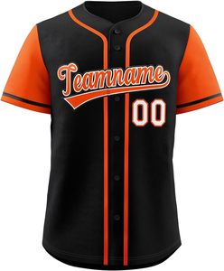 Camiseta de béisbol personalizada, camisetas de manga corta con botones, número de nombre impreso cosido personalizado para adultos y jóvenes - Product Image 5