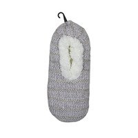 Chaussons d'intérieur en chenille tricotée avec fil pailleté Saijia, doux, chauds, confortables, antidérapants, pour femmes et hommes, hiver
