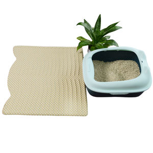 Wasserdichter EVA-Stoff Spritzwasser geschütztes Haus Sauberer Katzenstreu Fang matte Verhindert unordentliche Böden Katzenstreu matte - Product Image 6