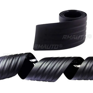 Protection universelle pour pare-chocs arrière de voiture et SUV, bande de protection en caoutchouc pour seuil de coffre, autocollant de protection pour coffre arrière 104x9cm - Product Image 4