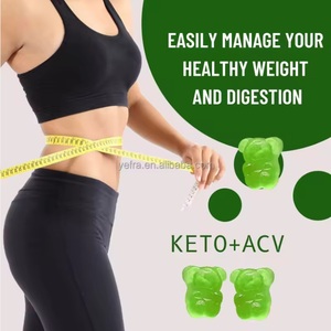 Wholesale Private Label Vegan <strong>Keto</strong> Apple Cider Vinegar Gummies Antioxidant Immune Support Belly Fat Burner Metabolism Adult - Product Image 2