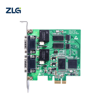 Décodeur ZLG PCIe vers CAN bus pour voiture, analyseur PCIe vers CAN de qualité industrielle, convertisseur PCIe-CAN, logiciel gratuit, série PCIe-91x