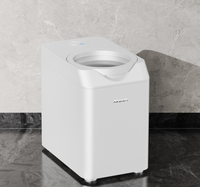 Broyeur d'ordures de cuisine écologique de 4,5 L avec mode de stockage et de traitement à réglage automatique