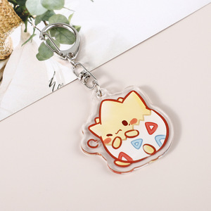 Porte-clés en acrylique <span class=keywords><strong>Pikachu</strong></span> de dessin animé Pokemon, accessoire de sac bidimensionnel - Product Image 3