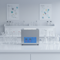 Nettoyeur à ultrasons industriel et domestique 40kHz avec affichage numérique et fonction de chauffage PS-40A BIOSTELLAR