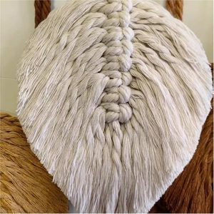เครื่องประดับใบไม้ทอมือแบบใหม่ สไตล์โบฮีเมียน ตกแต่งผนังห้องนอนบ้าน - Product Image 4