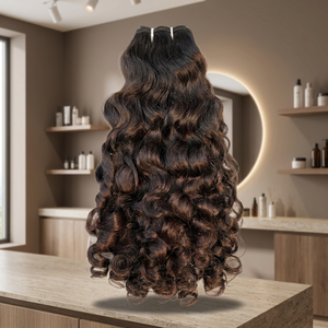 Extensions de cheveux humains bouclés naturels, aspect naturel, doux et volumineux - Product Image 2