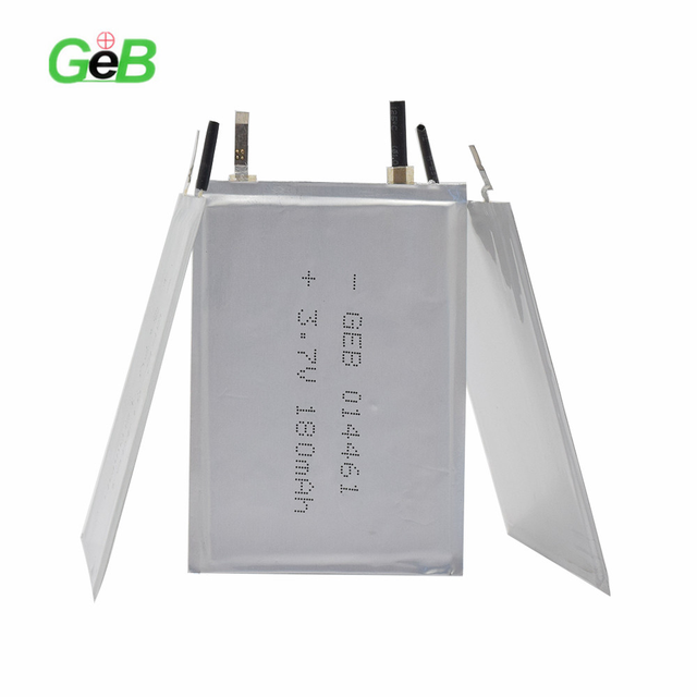 GEB Lithium Polymer Battery 3.7v Rechargeable Battery With Thickness 1mm ultra  Thin Lipo Batteries 180mah 014461