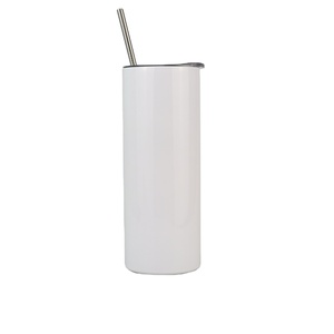 Gobelet droit pour impression par Sublimation, tissu synthétique, offre spéciale, 20 oz - Product Image 1