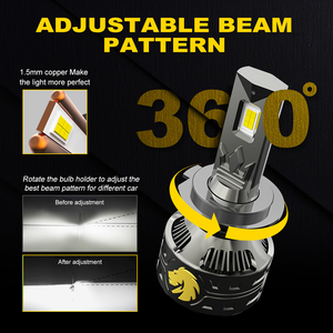 NAOEVO h4 faro led 140w 16800lm 6500k accessori auto abbaglianti bombillos led para <span class=keywords><strong>autoscar</strong></span> para focos lampadina led h4 lampadina - Product Image 4