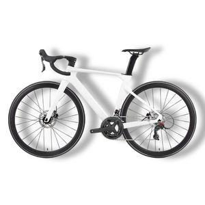 700c מירוץ ציוד קבוע מירוץ aero פחמן מסלול אופניים עם 170 מ "מ מהירות אחת פחמן - Product Image 5