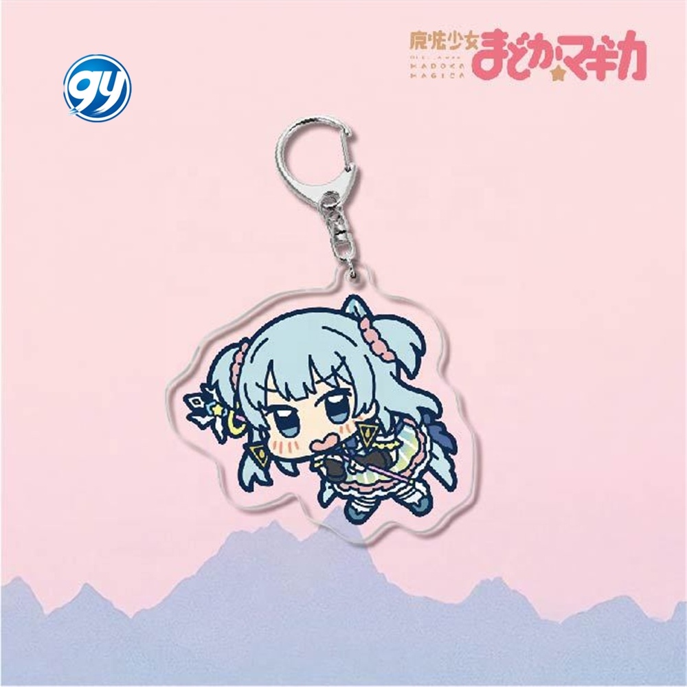 Porte-clés Acrylique Homulilly, Puella Magi Madoka Magica, Layer Frame Gallery Series Par SO-TA