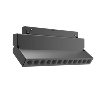 Système d'éclairage sur rail magnétique ultra-mince, éclairage sur rail LED magnétique 48V, projecteur à rail magnétique réglable encastré pour la maison